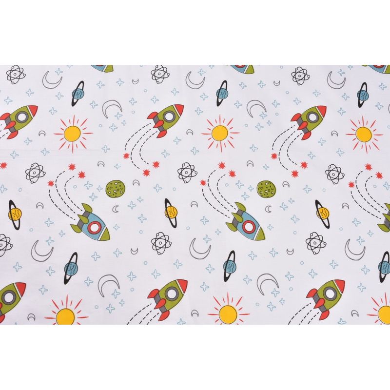 Casa si Gradina - Textile si covoare - Pături și cuverturi - Saci de dormit copii - Saculet de dormit gros model rachete 0-6 luni - Infinity.ro