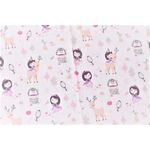 Casa si Gradina - Textile si covoare - Pături și cuverturi - Saci de dormit copii - Saculet de dormit gros bumbac 100% model fetite 0-6 luni - Infinity.ro