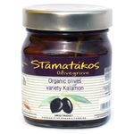 Market - Bacanie - Produse gourmet - Masline Kalamata cu continut redus de sare bio 290g Stamatakos - Infinity.ro