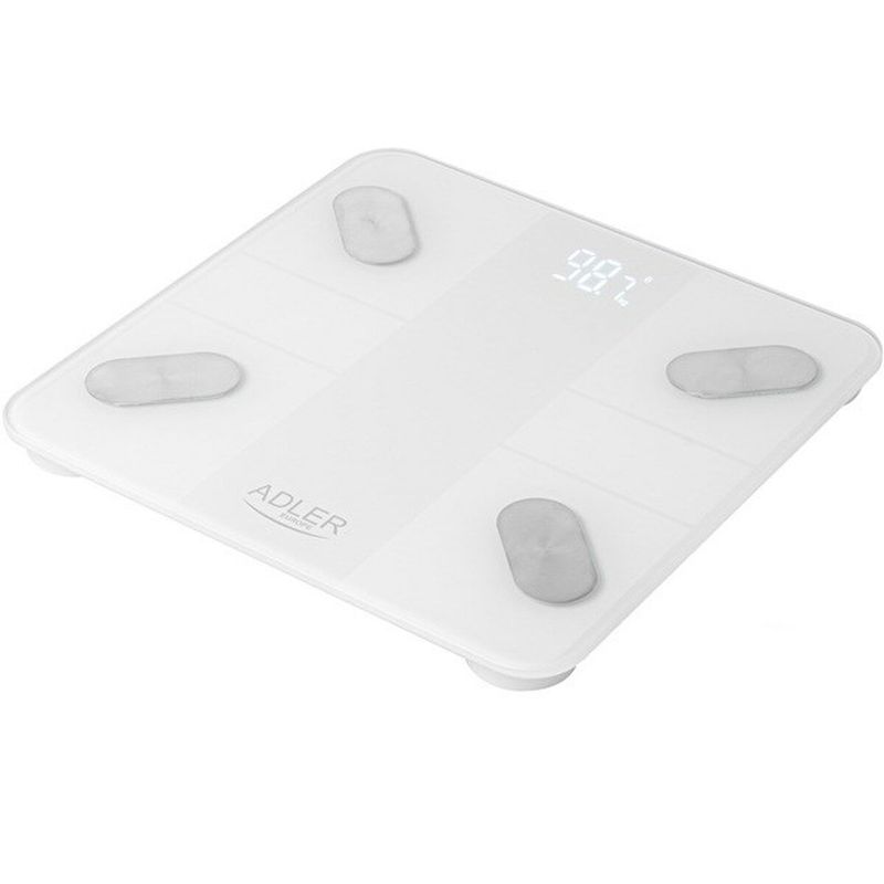 Ingrijire personala si Cosmetice - Sanatate si wellness - Aparate medicale - Cantare corporale - Cantar Digital de Baie Adler AD 8186w Alb 180 kg - Infinity.ro