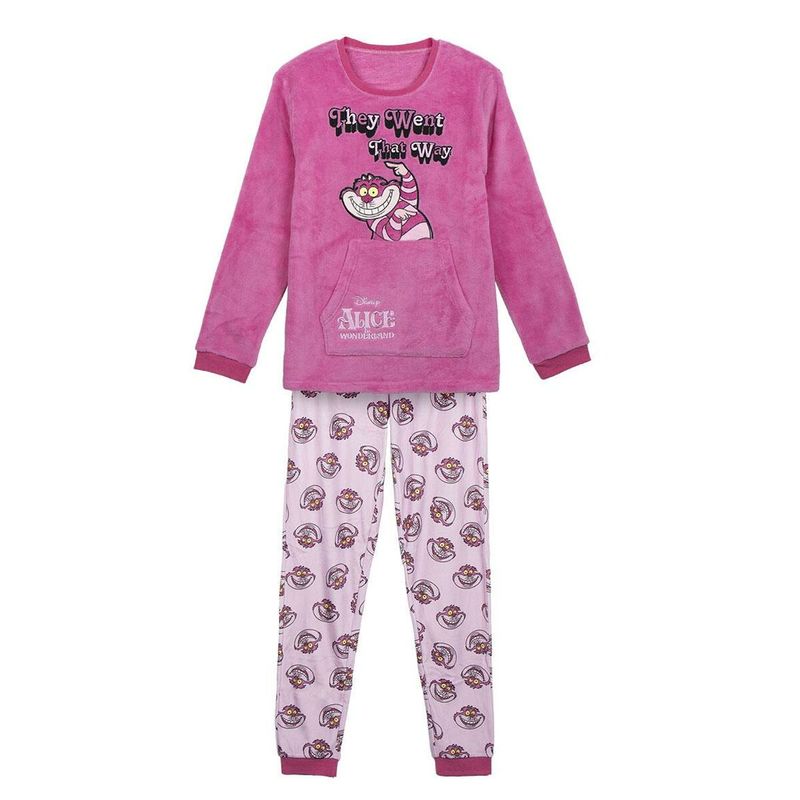 Fashion, accesorii si bijuterii - Femei - Lenjerie si pijamale femei - Pijamale femei - Pijama Disney Fucsia,  XL - Infinity.ro