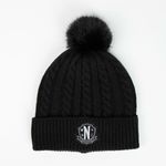 Fashion, accesorii si bijuterii - Femei - Accesorii femei - Esarfe si fulare femei - Caciula si Manusi Wednesday Negru - Infinity.ro