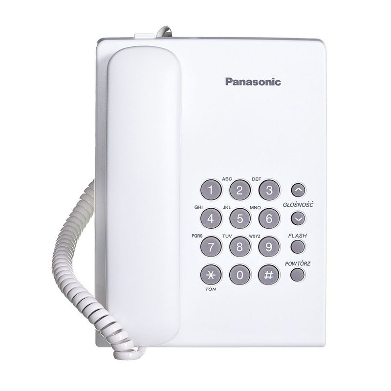 PC, gaming si accesorii - Retelistica - Echipamente VoIP - Telefon IP Panasonic KX-TS500PDW - Infinity.ro