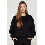 Fashion, accesorii si bijuterii - Femei - Imbracaminte femei - Camasi si bluze femei - Bluza dama Armani Exchange 6DYM83  L INTL, Negru - Infinity.ro