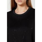 Fashion, accesorii si bijuterii - Femei - Imbracaminte femei - Camasi si bluze femei - Bluza dama Armani Exchange 6DYM83  L INTL, Negru - Infinity.ro