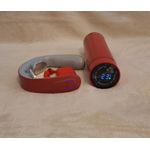 Market - Cadouri - Pachete si cosuri cadou - Cadoul Perfect: Cutie Premium Rosu cu Cana cu Afisaj, Casti WiFi și Aparat de Masaj Cervical – Rasfat si Tehnologie! - Infinity.ro