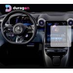 Auto si Moto - Piese auto si accesorii - Interior auto - Bord si accesorii - Folie protectie navigatie Mercedes AMG GT R PRO 2018+, Duragon, protectie display , silicon transparent, kit instalare - Infinity.ro