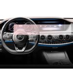 Auto si Moto - Piese auto si accesorii - Interior auto - Bord si accesorii - Folie protectie navigatie Mercedes Benz S-Class 2017-2020, Duragon, silicon mat, Kit instalare - Infinity.ro