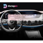 Auto si Moto - Piese auto si accesorii - Interior auto - Bord si accesorii - Folie protectie navigatie Mercedes Benz S-Class 2017-2020, Duragon, silicon mat, Kit instalare - Infinity.ro