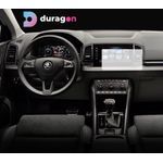Auto si Moto - Piese auto si accesorii - Interior auto - Bord si accesorii - Folie protectie navigatie si ceasuri de bord Skoda Karoq 2021+ Duragon, , silicon transparent, kit instalare - Infinity.ro