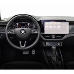 Auto si Moto - Piese auto si accesorii - Interior auto - Bord si accesorii - Folie protectie navigatie si ceasuri de bord Skoda Kamiq 2023+, Duragon, silicon mat, Kit instalare - Infinity.ro