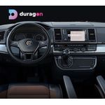 Auto si Moto - Piese auto si accesorii - Interior auto - Bord si accesorii - Folie protectie navigatie Volkswagen Transporter  2021+, Duragon, protectie display, silicon transparent, kit instalare - Infinity.ro