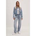 Fashion, accesorii si bijuterii - Femei - Imbracaminte femei - Pantaloni femei - Blugi dama Calvin Klein Jeans  J20J224347, Albastru 28 US - Infinity.ro