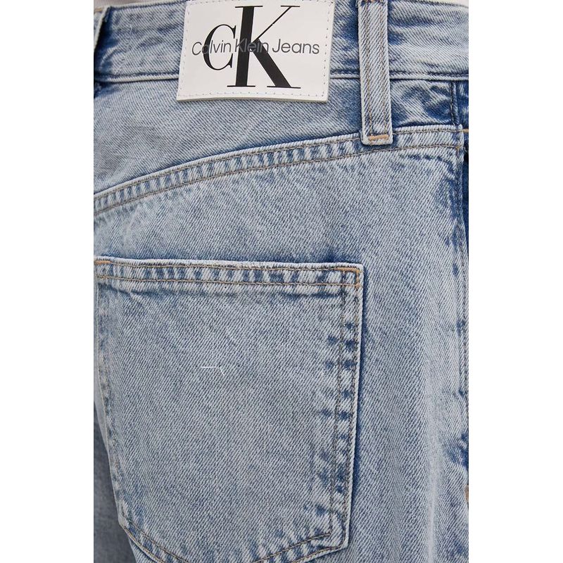 Fashion, accesorii si bijuterii - Femei - Imbracaminte femei - Pantaloni femei - Blugi dama Calvin Klein Jeans  J20J224347, Albastru 28 US - Infinity.ro
