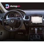Auto si Moto - Piese auto si accesorii - Interior auto - Bord si accesorii - Folie protectie navigatie Volkswagen Touareg 2014-2019, Duragon, protectie display, silicon transparent, kit instalare - Infinity.ro