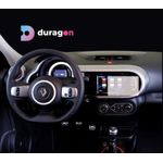 Auto si Moto - Piese auto si accesorii - Interior auto - Bord si accesorii - Folie protectie navigatie Renault Twingo 2019+, Duragon, protectie display, silicon transparent, kit instalare - Infinity.ro