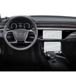 Auto si Moto - Piese auto si accesorii - Interior auto - Bord si accesorii - Folie protectie navigatie si AC, Audi A8 2017+, Duragon, protectie display, silicon transparent, kit instalare - Infinity.ro