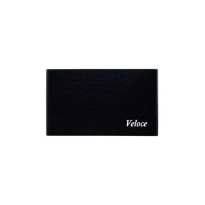Rack HDD USB3.0 2.5" SATA Inter-Tech Veloce GD-25612 negru aluminiu 78x13x132mm