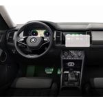 Auto si Moto/Piese auto si accesorii/Interior auto/Bord si accesorii - Folie protectie navigatie Skoda Kodiaq 2016-2021, Duragon, protectie display, silicon transparent, kit instalare - Infinity.ro