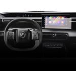 Auto si Moto - Piese auto si accesorii - Interior auto - Bord si accesorii - Folie protectie navigatie Citroen e-C3 2023+, Duragon, protectie display, silicon transparent, kit instalare - Infinity.ro