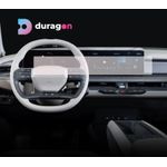 Auto si Moto - Piese auto si accesorii - Interior auto - Bord si accesorii - Folie protectie navigatie Kia EV9 2023+, Duragon, protectie display silicon mat, anti-amprenta, Kit instalare - Infinity.ro