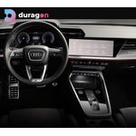 Auto si Moto - Piese auto si accesorii - Interior auto - Bord si accesorii - Folie protectie navigatie Audi A3 Sedan 2020-2024, Duragon, protectie display, silicon transparent, kit instalare - Infinity.ro