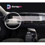 Auto si Moto - Piese auto si accesorii - Interior auto - Bord si accesorii - Folie protectie navigatie Kia EV6 2021+, Duragon, protectie display , silicon transparent, kit instalare - Infinity.ro