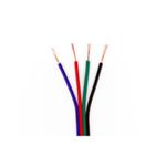 Casa si Gradina - Electrice - Accesorii electrice - Aparate de masura si control - Rola Cablu 4 Fire, 50 metri, Pentru Banda LED, RGB 5050 , 3528 - Infinity.ro