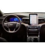 Auto si Moto - Piese auto si accesorii - Interior auto - Bord si accesorii - Folie protectie navigatie Ford Explorer 2019-2024, Duragon, protectie display, silicon transparent, kit instalare - Infinity.ro