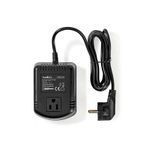 PC, gaming si accesorii - UPS-uri - Stabilizatoare de tensiune - Convertor de tensiune 230V-110V 100W iesire USA Nedis POCO105 - Infinity.ro
