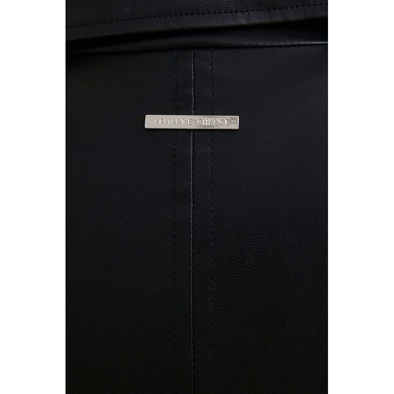 Fashion, accesorii si bijuterii - Femei - Imbracaminte femei - Jachete si geci femei - Jacheta dama ramones Armani Exchange 8NYB13 Negru, M INTL - Infinity.ro