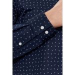 Fashion, accesorii si bijuterii - Barbati - Imbracaminte - Camasi barbati - Camasa barbati Calvin Klein K10K112104 44 IT, Bleumarin - Infinity.ro