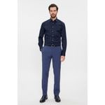 Fashion, accesorii si bijuterii - Barbati - Imbracaminte - Camasi barbati - Camasa barbati Calvin Klein K10K112104 44 IT, Bleumarin - Infinity.ro