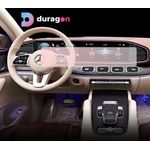 Auto si Moto - Piese auto si accesorii - Interior auto - Bord si accesorii - Folie protectie navigatie Mercedes Benz GLS 600 Maybach 2023+, Duragon, silicon mat, Kit instalare - Infinity.ro