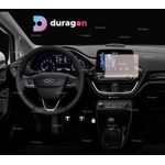 Auto si Moto - Piese auto si accesorii - Interior auto - Bord si accesorii - Folie de protectie display, Duragon, pentru Navigatie centrala Ford Fiesta 2017+, din silicon - Infinity.ro
