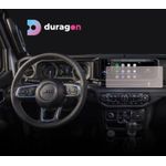 Auto si Moto - Piese auto si accesorii - Interior auto - Bord si accesorii - Folie protectie navigatie Jeep Wrangler 4xe 2023+, Duragon, protectie display, silicon mat, anti-amprenta, kit instalare - Infinity.ro
