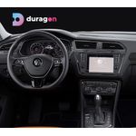 Auto si Moto - Piese auto si accesorii - Interior auto - Bord si accesorii - Folie protectie navigatie Volkswagen Tiguan 2016-2020, Duragon, protectie display, silicon mat, kit instalare - Infinity.ro