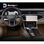 Auto si Moto - Piese auto si accesorii - Interior auto - Bord si accesorii - Folie protectie navigatie Audi A6 2018+, Duragon, protectie display, silicon mat, anti-amprenta, kit instalare - Infinity.ro