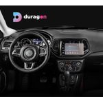 Auto si Moto - Piese auto si accesorii - Interior auto - Bord si accesorii - Folie protectie navigatie Jeep Compass 2016-2019, Duragon, protectie display, silicon mat, anti-amprenta, kit instalare - Infinity.ro