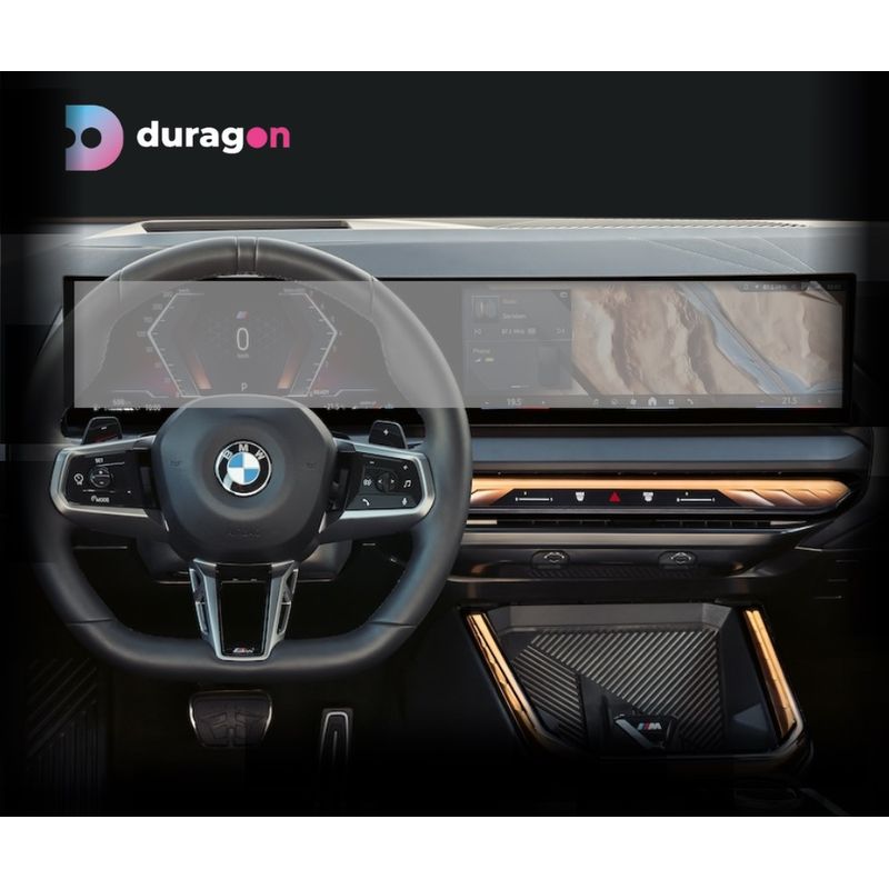 Auto si Moto - Electronice auto - Accesorii electronice auto - Folie protectie navigatie BMW X3 2024+, Duragon, protectie display, silicon mat, anti-amprenta, kit instalare - Infinity.ro