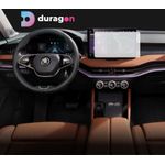 Auto si Moto - Piese auto si accesorii - Interior auto - Bord si accesorii - Folie protectie navigatie Skoda Superb 2019-2023 Duragon, Duragon, protectie display, silicon mat, kit instalare - Infinity.ro