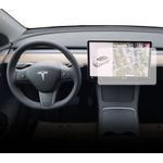 Auto si Moto - Piese auto si accesorii - Interior auto - Bord si accesorii - Folie protectie navigatie Tesla Model Y 2019+, Duragon, Duragon, protectie display, silicon mat, kit instalare - Infinity.ro