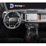 Auto si Moto - Electronice auto - Accesorii electronice auto - Folie protectie navigatie Ford Bronco Raptor 2022+, Duragon, protectie display, silicon mat, kit instalare - Infinity.ro