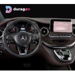 Auto si Moto - Piese auto si accesorii - Interior auto - Bord si accesorii - Folie protectie navigatie Mercedes Benz V-Class 2019+, Duragon, protectie display, silicon mat, kit instalare - Infinity.ro