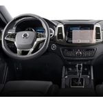 Auto si Moto - Piese auto si accesorii - Interior auto - Bord si accesorii - Folie protectie navigatie Ssangyong Musso 2018+, Duragon, protectie display Ssangyong, silicon mat, kit instalare - Infinity.ro