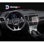 Auto si Moto - Piese auto si accesorii - Interior auto - Bord si accesorii - Folie protectie navigatie Jeep Grand Cherokee SRT 2013-2020, Duragon, protectie display, silicon mat, kit instalare - Infinity.ro