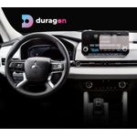 Auto si Moto - Piese auto si accesorii - Interior auto - Bord si accesorii - Folie protectie navigatie Mitsubishi Outlander 2021+, Duragon, protectie display, silicon mat, kit instalare - Infinity.ro