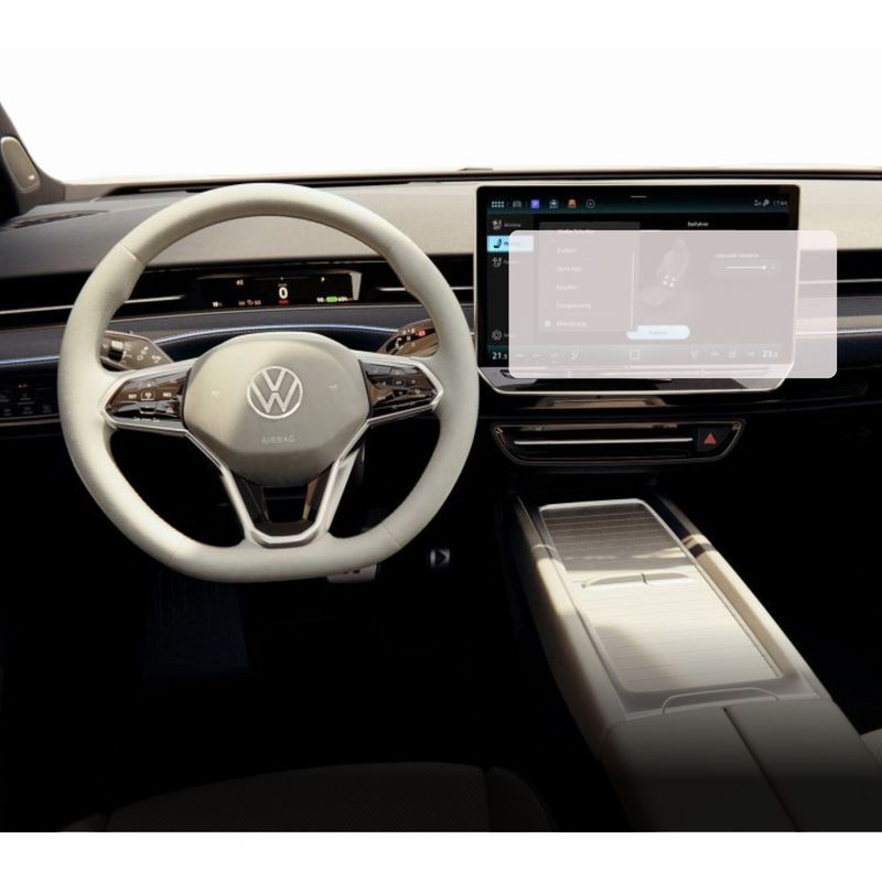 Auto si Moto - Piese auto si accesorii - Interior auto - Bord si accesorii - Folie protectie navigatie Volkswagen ID.7 2023+, Duragon, protectie display, silicon mat, anti-amprenta, kit instalare - Infinity.ro