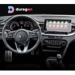Auto si Moto - Piese auto si accesorii - Interior auto - Bord si accesorii - Folie protectie navigatie Kia XCeed 2019-2022, Duragon, protectie display, silicon mat, anti-amprenta, kit instalare - Infinity.ro