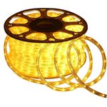 Casa si Gradina - Decoratiuni - Decoratiuni de sezon - Instalatie de Craciun tip Furtun luminos Led, 480 Leduri, Alb Cald, 20 m, alimentator inclus - Infinity.ro